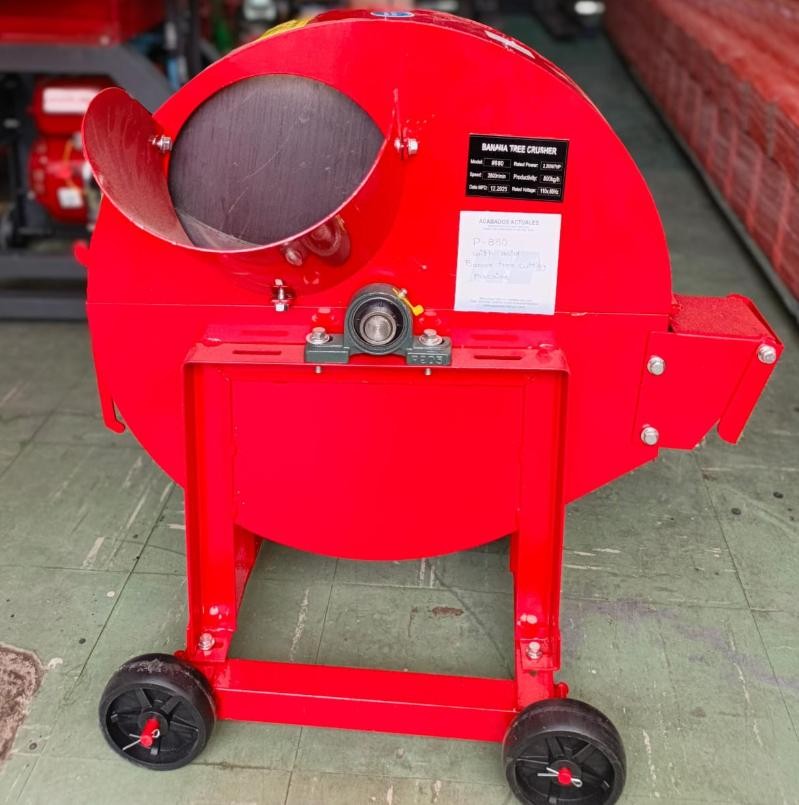 Triturador de Tallo de Banano TB-01 – Gasolina o Eléctrico 2.2 kW