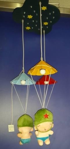 Lámpara Colgante Infantil de 3 Osos – 3 Luces